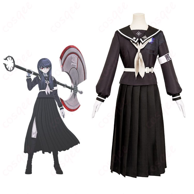 商品正面とキャラクターのコラボレーションイメージ - 雫原比留子 コスプレ衣装の忠実再現