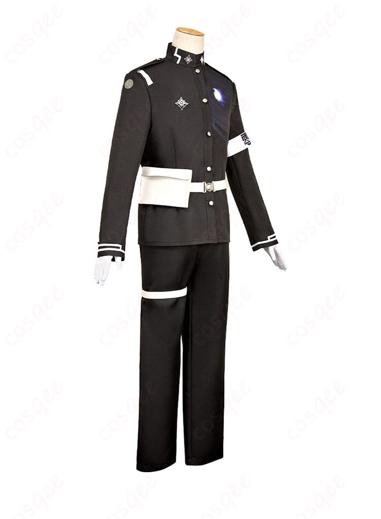 商品右側図、HUNDRED LINE -最終防衛学園- 澄野拓海 コスプレ衣装 | 衣装全体の美しいライン