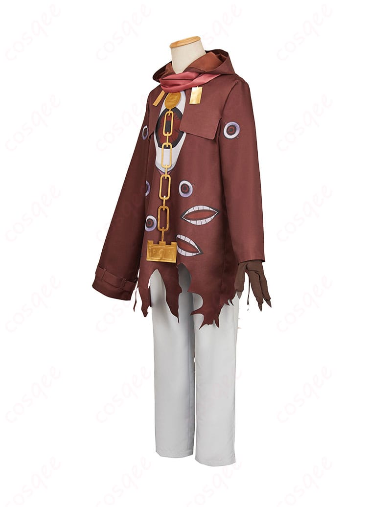 三葉惣助 コスプレ衣装の左側から見たデザイン