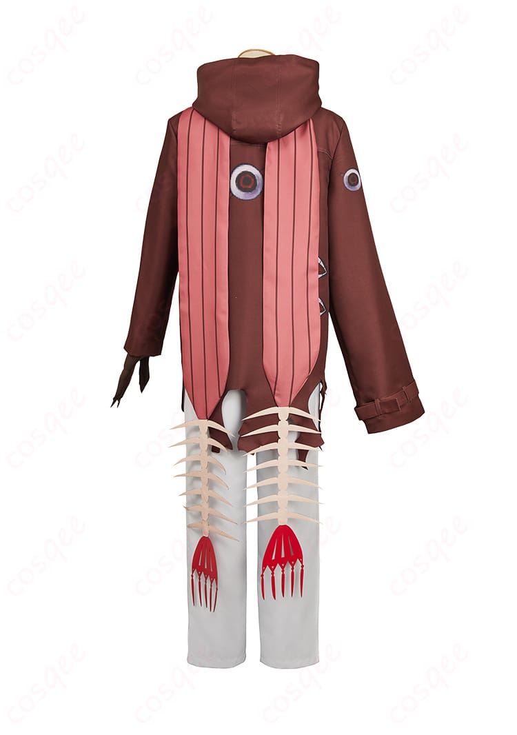 三葉惣助 コスプレ衣装の後ろ姿とディテール