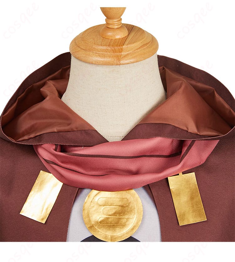 三葉惣助 コスプレ衣装の襟部分の細かい装飾