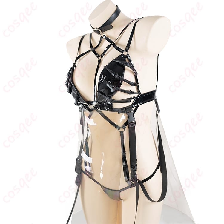 勝利の女神:NIKKE ミハラの近未来コーデを楽しむボンディングチェーン衣装 - 5枚目の画像