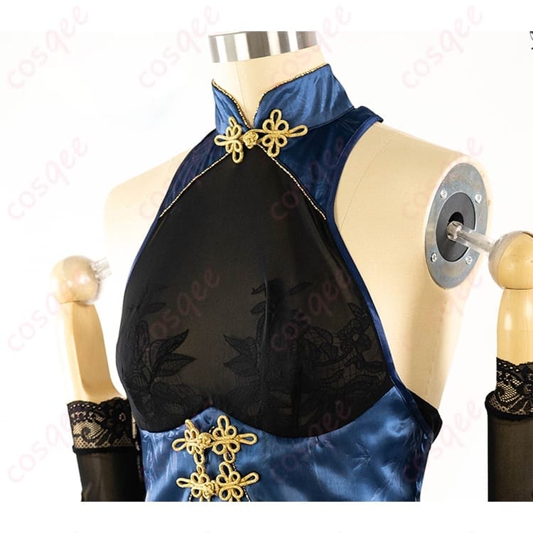 アズールレーン ニュージャージー 月下のレッツ・ダンス衣装 艶やかチャイナ風で映える一着 - 3枚目の画像