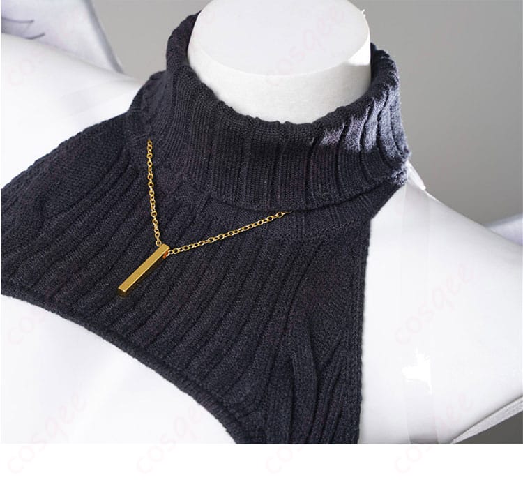 天音こなた・天音かなたの妹 コスプレ衣装のネックレス装飾細部、キャラクターらしさを引き立てるデザイン