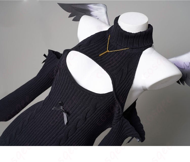 天音こなた・天音かなたの妹 コスプレ衣装の衣襟装飾細部、高級感と精緻さが伝わる