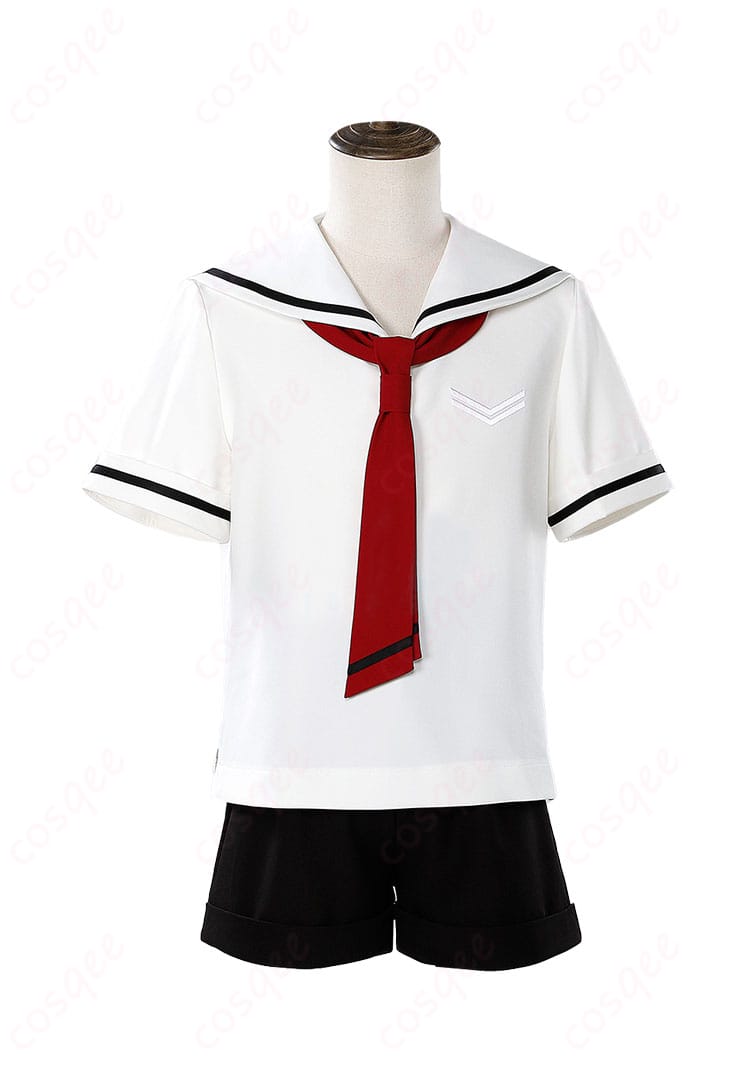 李小狼 コスプレ衣装(夏服・制服)の正面図。鮮やかなデザインと高再現度が特徴的です。