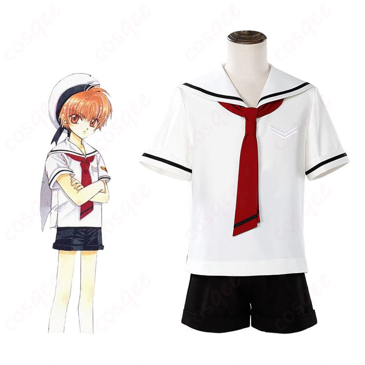 カードキャプターさくら 李小狼 コスプレ衣装 とキャラクターのシーン画像。リアルな再現度とキャラクターの魅力が感じられる一枚です。