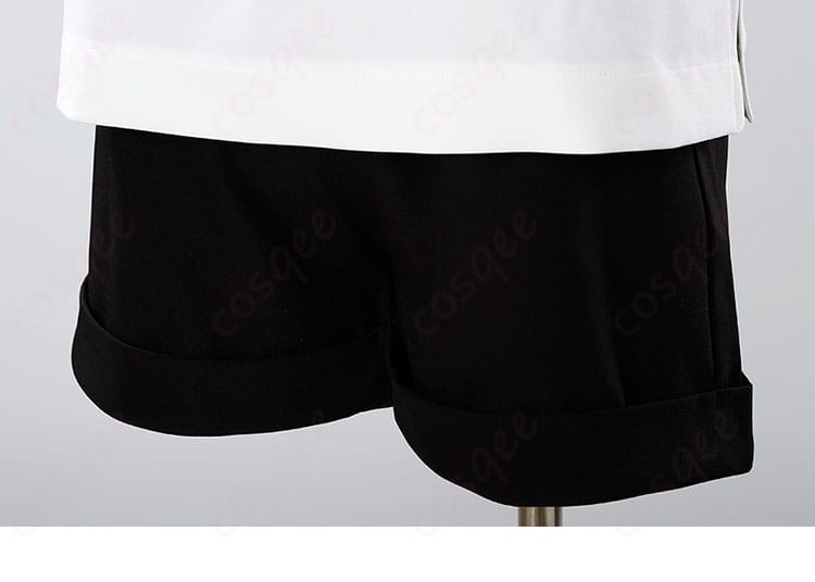 李小狼 コスプレ衣装のパンツ装飾の詳細。美しい縫製とリアルなデザインが特徴。