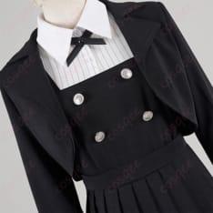 白矢環 シロの気品あるロック感を纏うコスプレ衣装｜精緻刺繍で写真映え、S〜XXL展開 - 4枚目の画像（サムネイル）