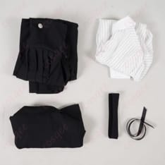 白矢環 シロの気品あるロック感を纏うコスプレ衣装｜精緻刺繍で写真映え、S〜XXL展開 - 6枚目の画像（サムネイル）