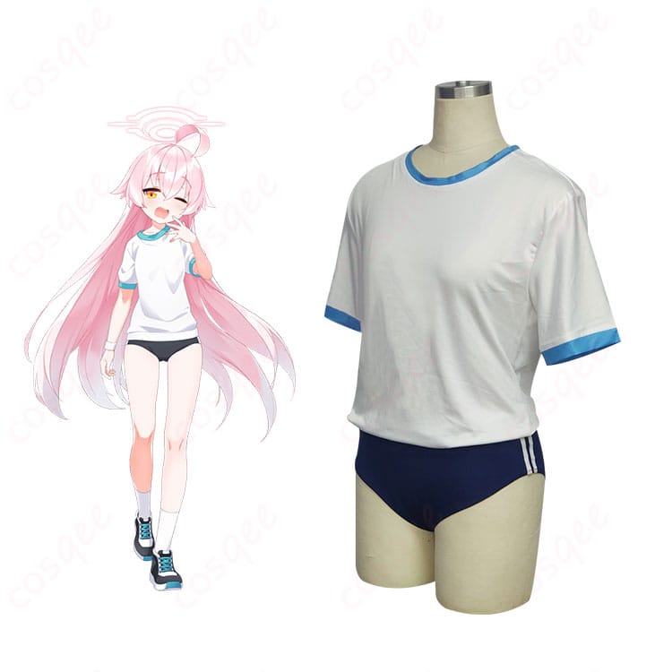 ブルーアーカイブ 小鳥遊ホシノ 体操服 コスプレ衣装とキャラクターのコラボ画像
