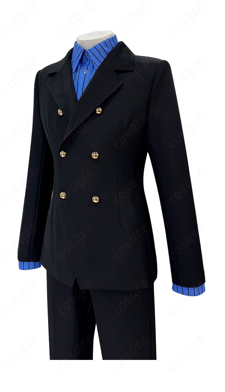 商品左側画像 サンジ コスプレ衣装の左側からのビュー