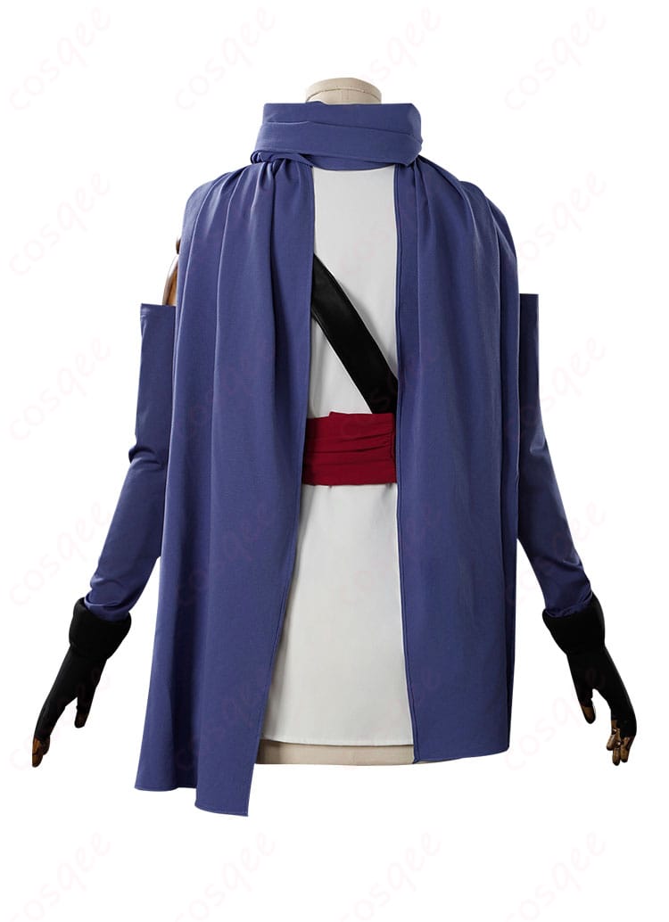 猿飛あやめ コスプレ衣装の背面画像。細部にまでこだわったデザインが見て取れます。