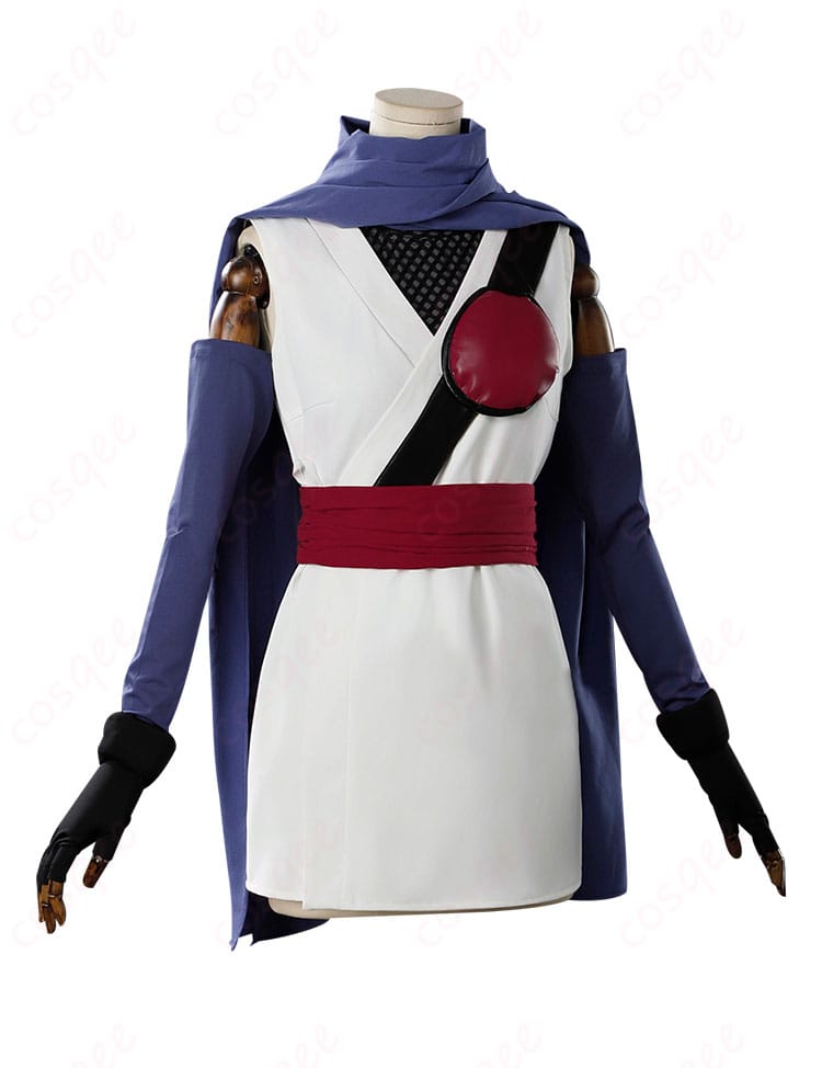 猿飛あやめ コスプレ衣装の側面画像。コスチュームの細部がしっかりと映し出されています。