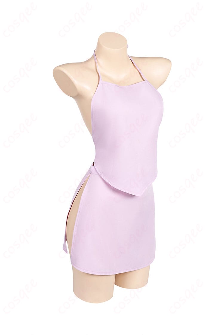 薬屋のひとりごと 滝壺 猫猫(マオマオ) コスプレ衣装 右側からの詳細画像。衣装のラインとディテールが際立つ。