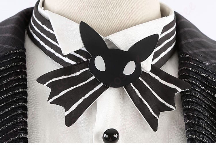 エペル・フェルミエ コスプレ衣装 领結装飾の詳細。精巧な仕上がりで、衣装の魅力を引き立てます。