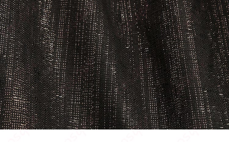 コスプレ衣装の布地のディテール。ツイステ コスプレ衣装の高品質素材。