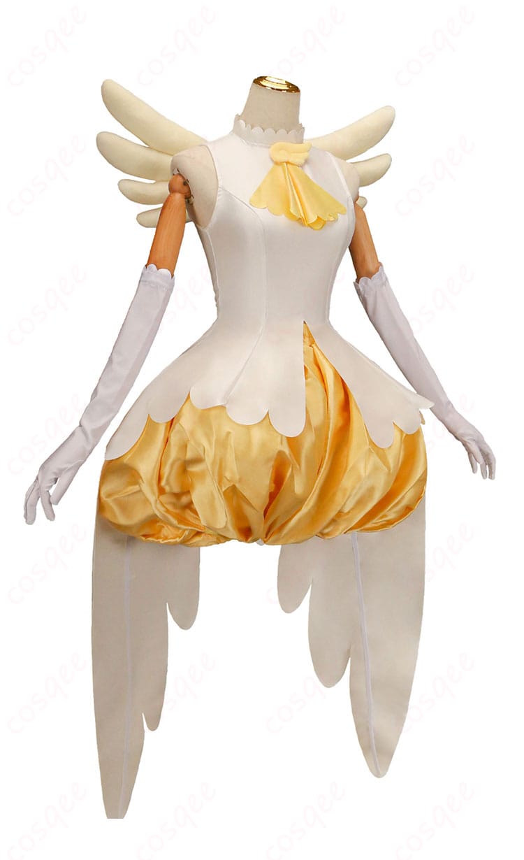 商品側面画像、木之本桜のバトルコスチュームコスプレ衣装詳細