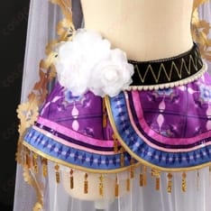 ラブライブ！ 東條希 踊り子編の占い師コーデを華やかに再現したコスプレ衣装 - 4枚目の画像（サムネイル）