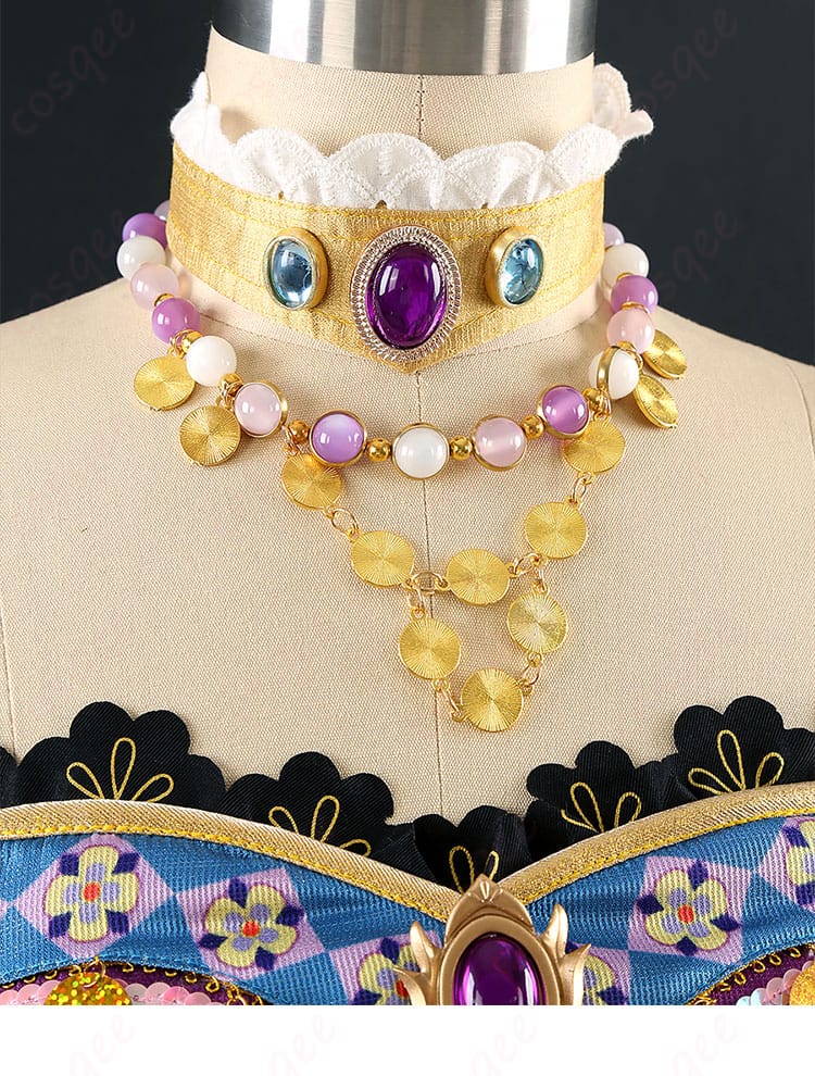 首飾りの細部画像 - 東條希のコスプレ衣装にぴったりな、細部まで再現された首飾りのデザイン。