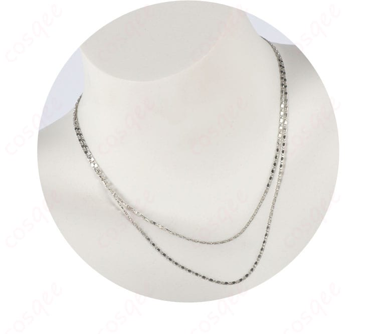 ネックレスの装飾のディテール - 流れる雲, コスプレ衣装, ネックレス, 服のディテール