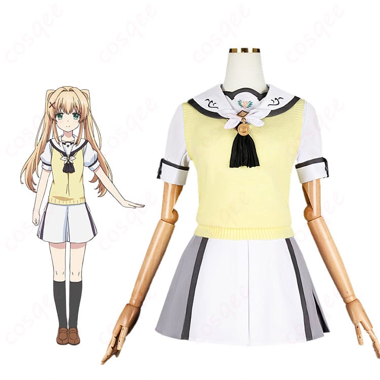 商品正面とキャラクターの組み合わせ画像 – 紬ヴェンダースのコスプレ衣装、Summer Pockets コスプレ