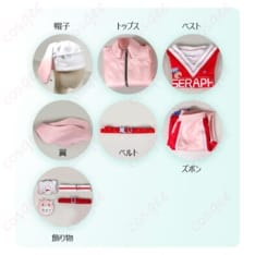 にじさんじ セラフ・ダズルガーデンの世界観を羽織る 天使モチーフのコスプレ衣装 - 3枚目の画像（サムネイル）