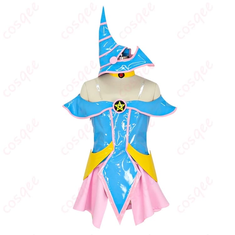 遊戯王 ブラック・マジシャン・ガール衣装 魔法少女テイストで写真映えする一着 - 1枚目の画像