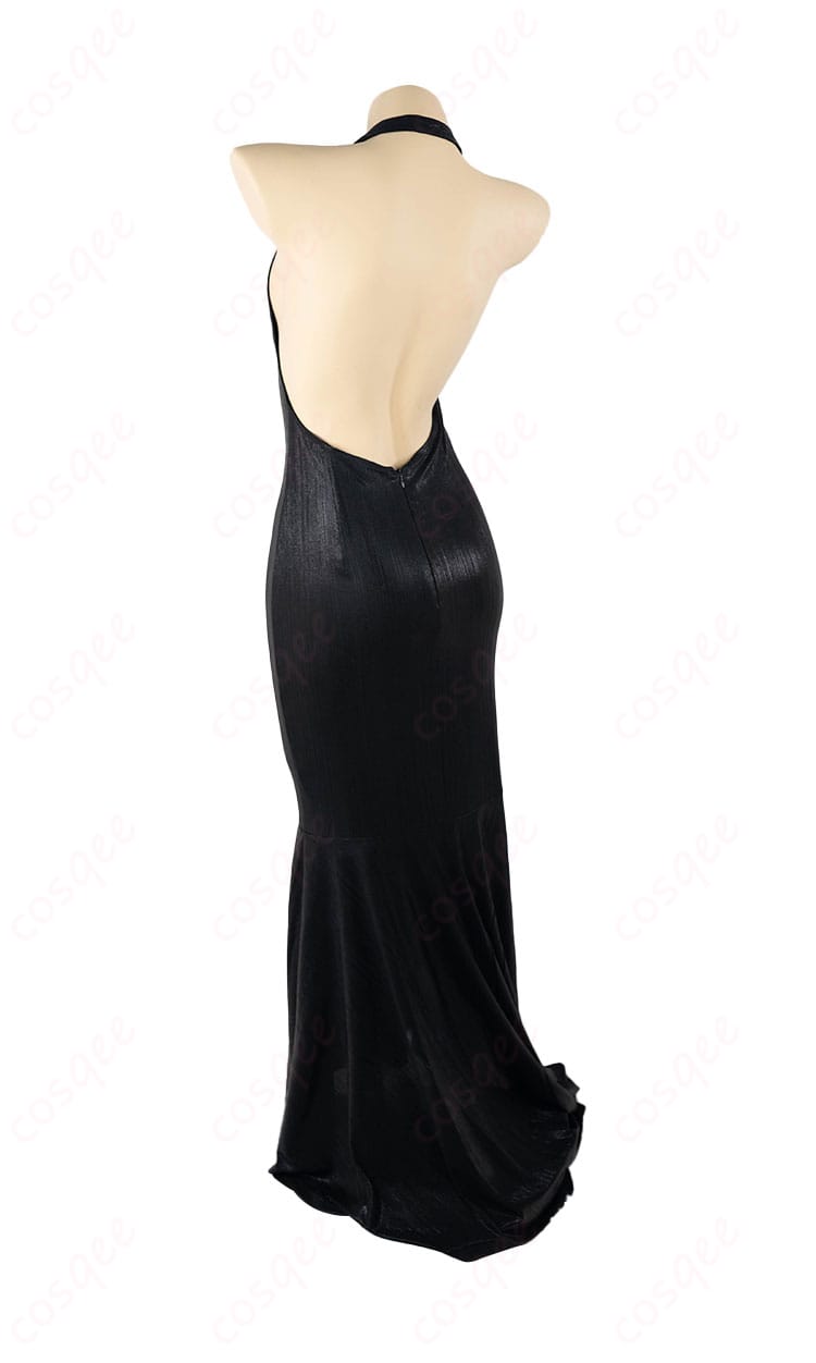 リトルマーメイド ドレスver. コスプレ衣装の背面。背中のデザインと美しいシルエットが特徴。