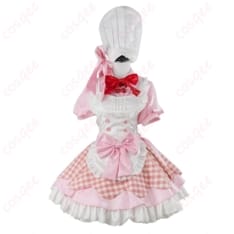 勝利の女神:NIKKE クラストの雰囲気を纏えるメイド風コスプレ衣装セット - 1枚目の画像（サムネイル）