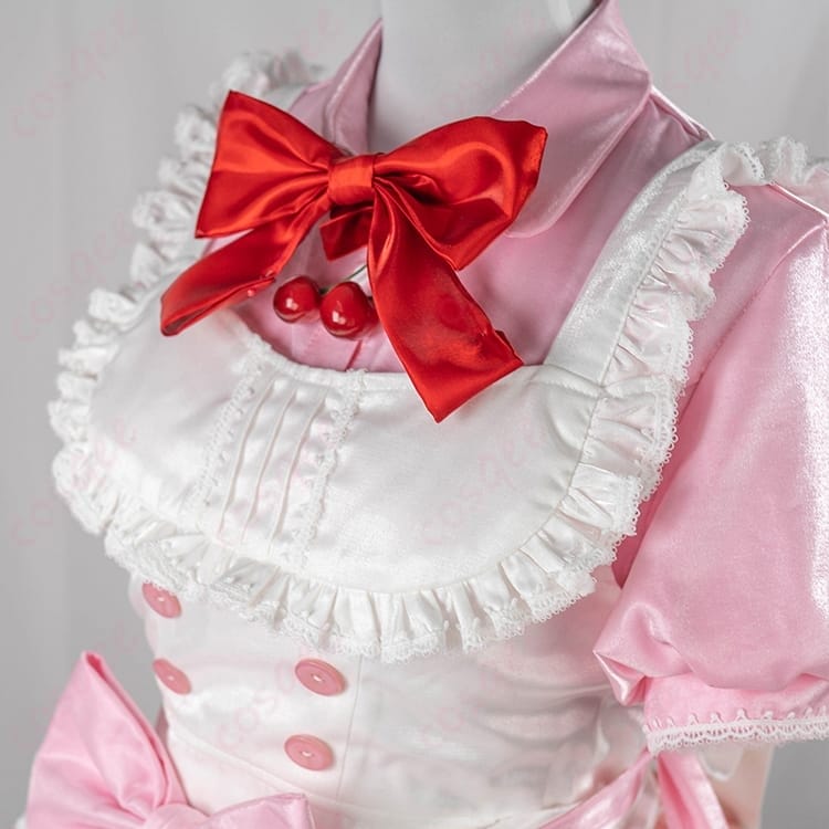 勝利の女神:NIKKE クラストの雰囲気を纏えるメイド風コスプレ衣装セット - 4枚目の画像