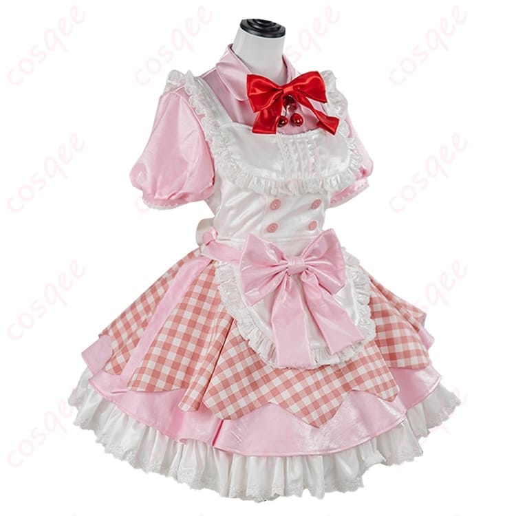 勝利の女神:NIKKE クラストの雰囲気を纏えるメイド風コスプレ衣装セット - 2枚目の画像