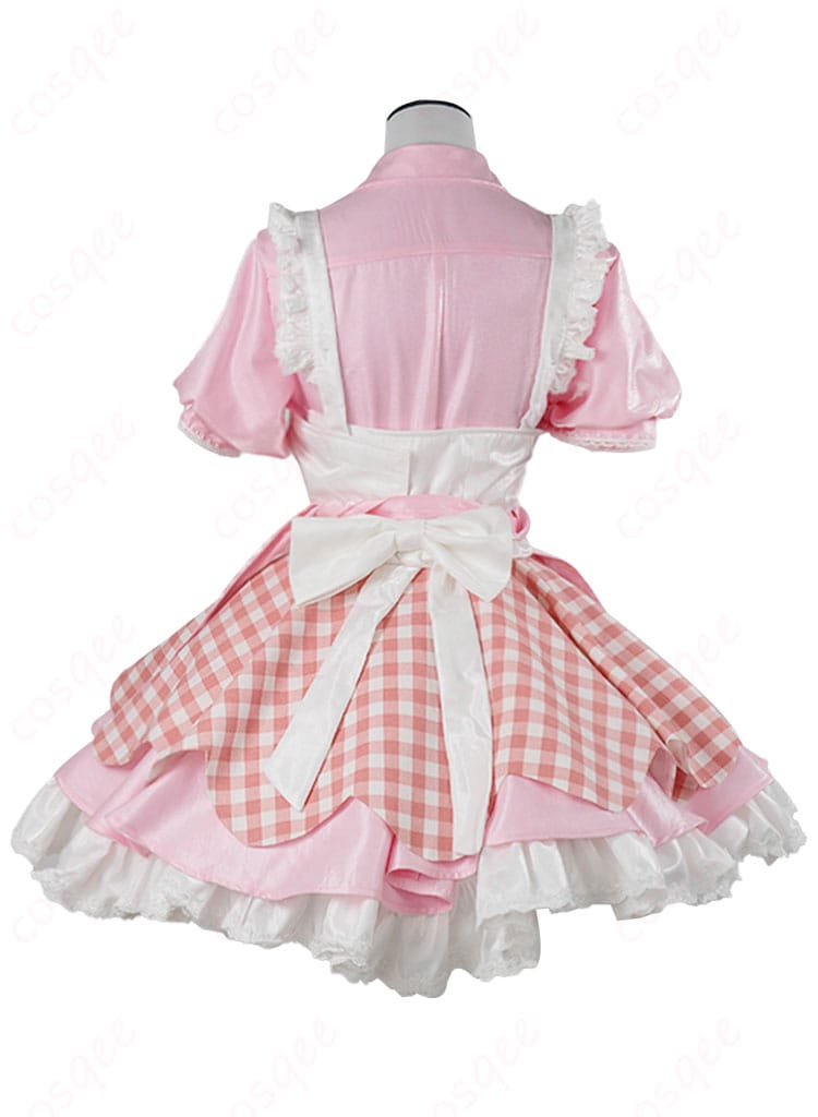 商品背面図 - 勝利の女神:NIKKE クラスト コスプレ衣装の背面デザインを表示