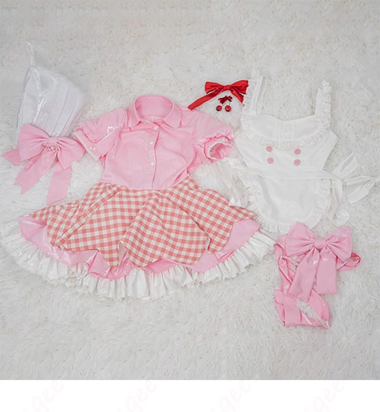 セット内容を展示した画像 - 勝利の女神:NIKKE クラスト コスプレ衣装セット内容の全体画像