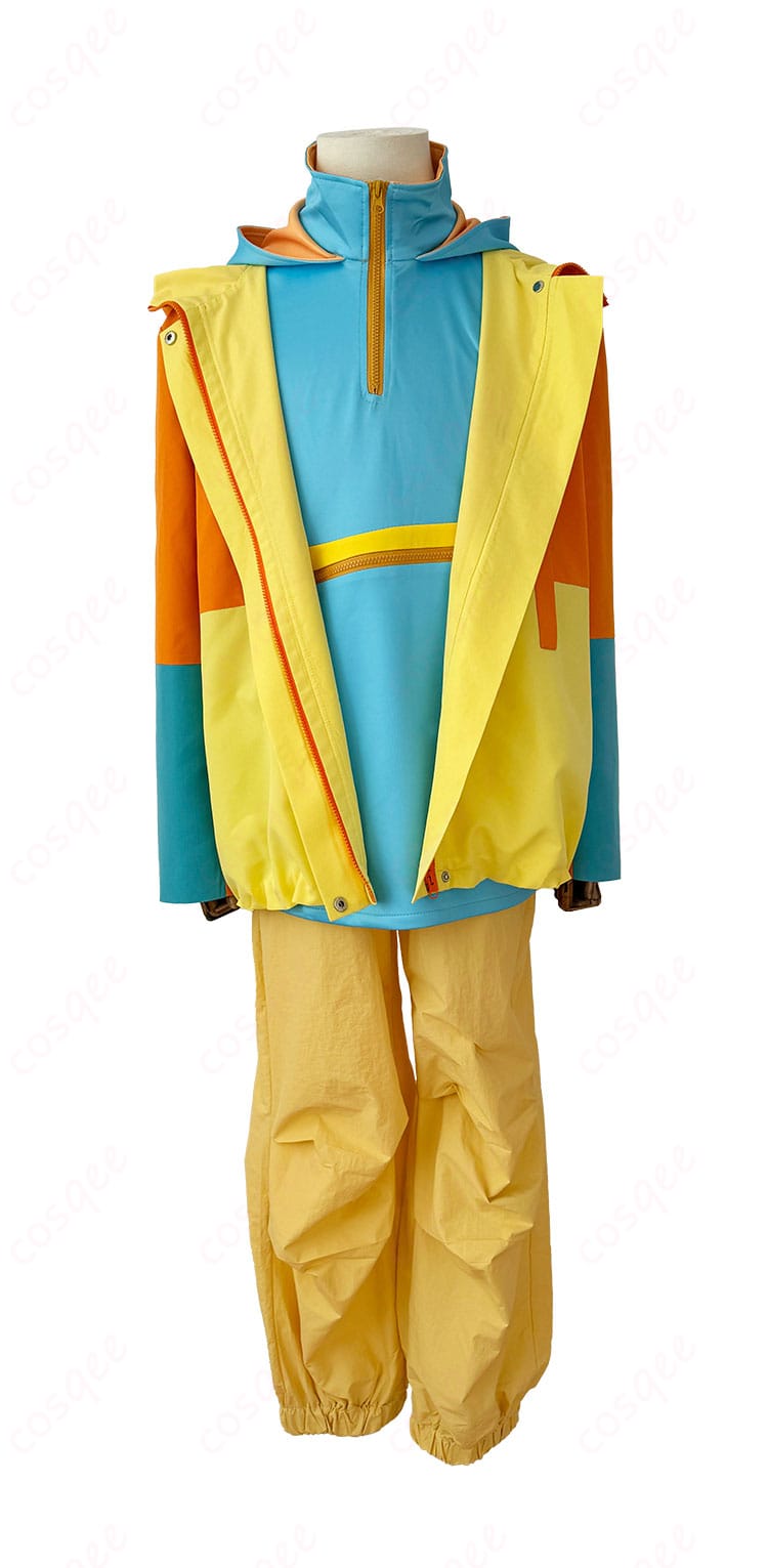 仮面ライダーガヴ ショウマ コスプレ衣装 正面ビュー。高品質の忠実再現。コスプレイベントに最適。