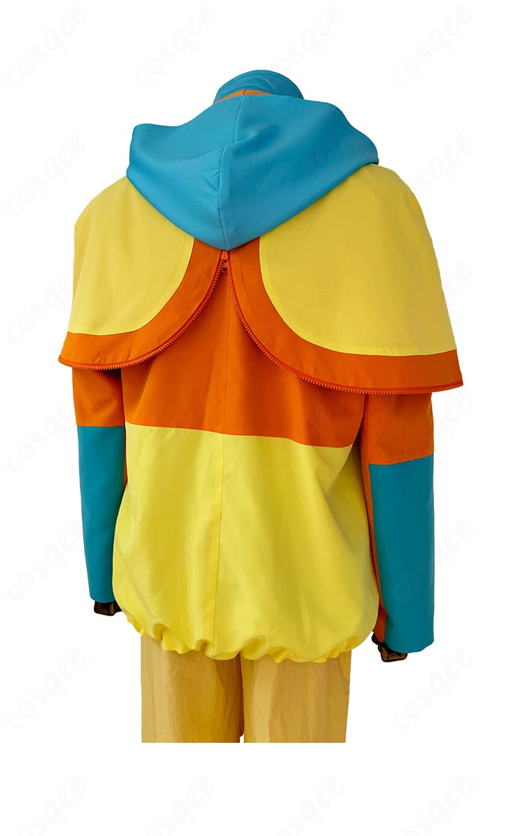 仮面ライダーガヴ ショウマ コスプレ衣装 背面デザイン。忠実再現されたキャラクターの服装。