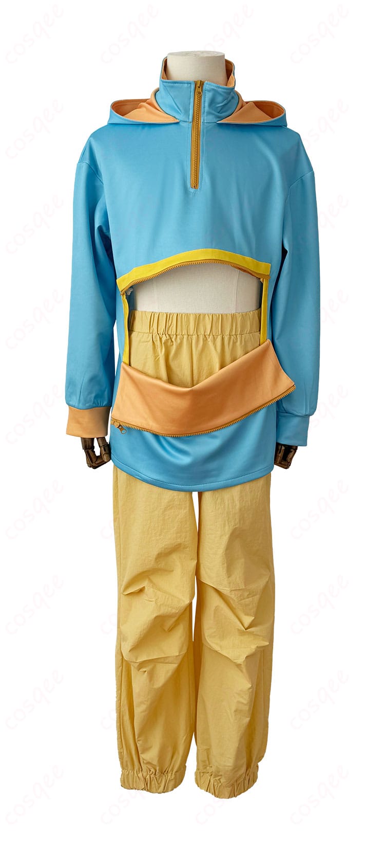 仮面ライダーガヴ ショウマ コスプレ衣装 内衣部分 正面細部。高品質な素材と仕立て。