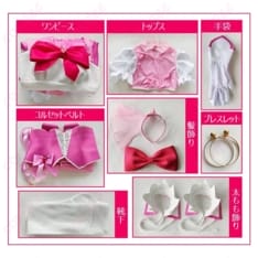 魔法つかいプリキュア キュアミラクル ピンクダイヤ衣装 華やかで写真映えする充実セット - 4枚目の画像（サムネイル）