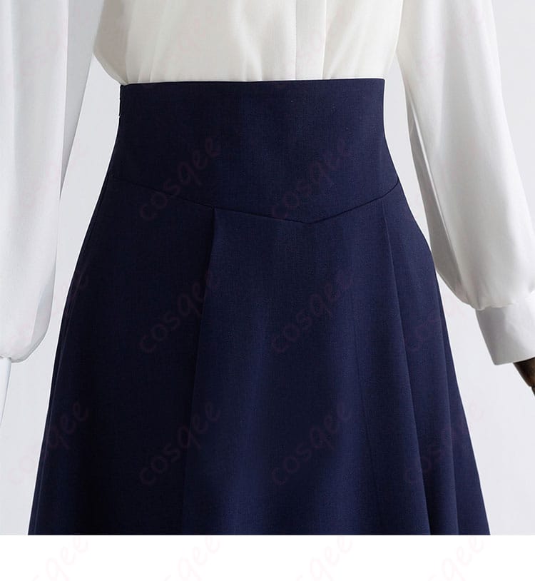 服の背面の装飾詳細画像|セイバー コスプレ衣装、後ろのデザイン