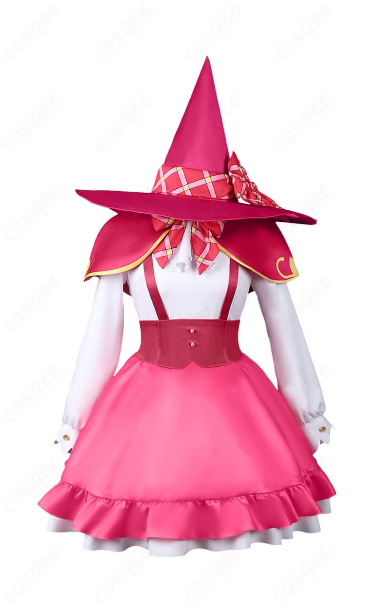 朝日奈みらいの魔法学校制服コスプレ衣装の背面画像。精巧なデザインと高品質な仕上がり。