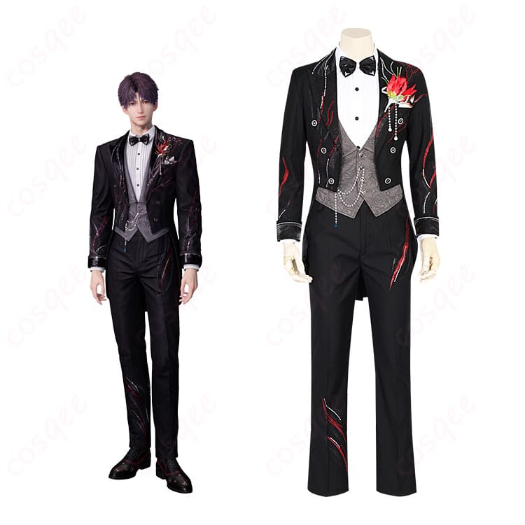 恋と深空 ホムラ 朝と潮に浮かぶ孤島 コスプレ衣装-1