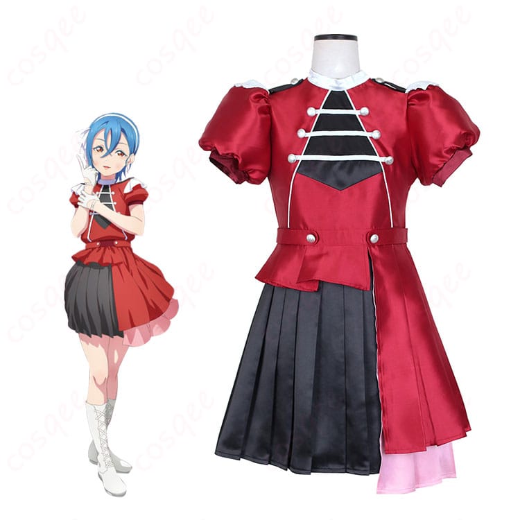 ラブライブ!スーパースター!! Dazzling Game Liella! 澁谷かのん 嵐千砂都 鬼塚冬毬 コスプレ衣装-1