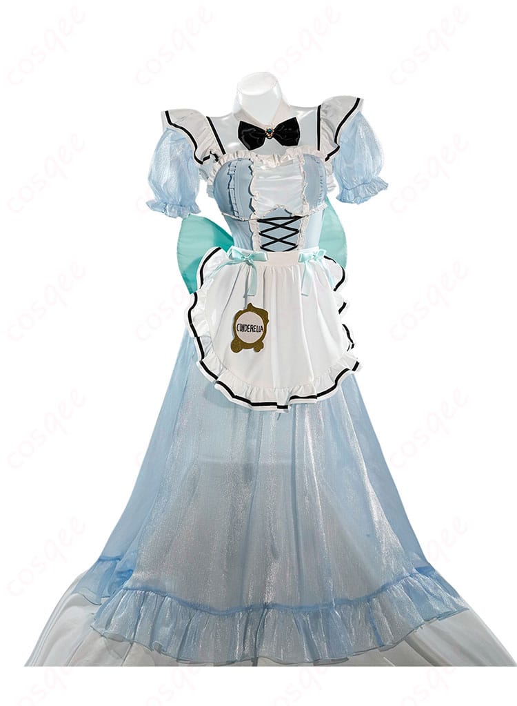 勝利の女神:NIKKE GALLERYコラボカフェ シンデレラ カフェ店員衣装 コスプレ衣装-2