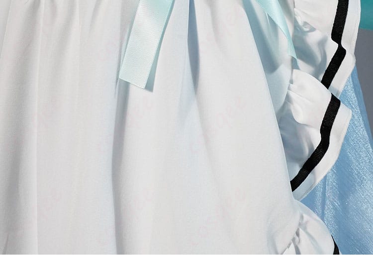 勝利の女神:NIKKE GALLERYコラボカフェ シンデレラ カフェ店員衣装 コスプレ衣装-8