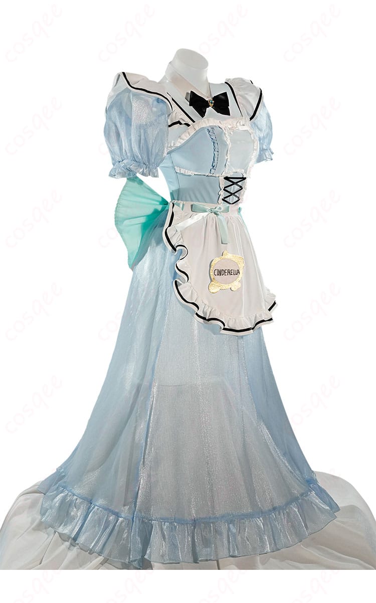 勝利の女神:NIKKE GALLERYコラボカフェ シンデレラ カフェ店員衣装 コスプレ衣装-3