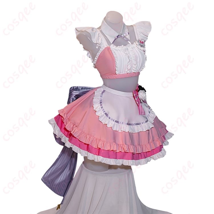 勝利の女神:NIKKE ドロシー カフェ店員コスプレ一式 小物まで揃う映えセット - 2枚目の画像