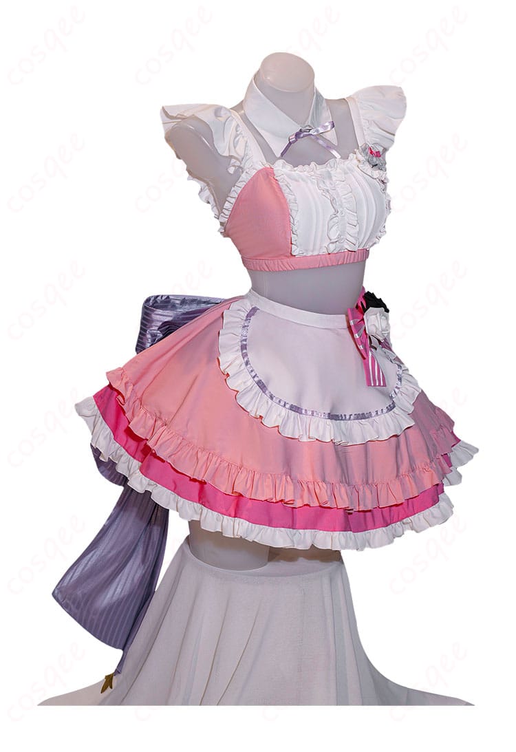 勝利の女神:NIKKE GALLERYコラボカフェ ドロシー カフェ店員衣装 コスプレ衣装-3