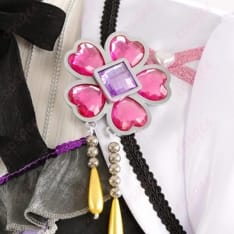 あんスタ 花群冬芽 アメジストドリーム衣装一式 華やか配色で写真映えしやすいコスプレ - 4枚目の画像（サムネイル）