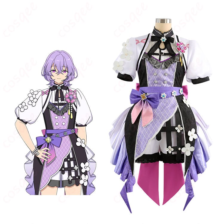 あんさんぶるスターズ!! 花群冬芽 アメジストドリーム コスプレ衣装|高品質オーダーメイド対応-1