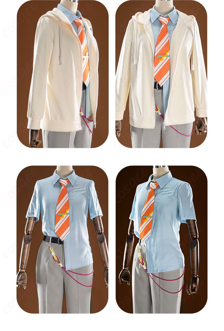 あんさんぶるスターズ!! 僕のウィーク・ポイント衣装 高峯翠 姫宮桃李 仙石忍 白鳥藍良 葵ひなた 真白友也 春川宙 コスプレ衣装|高品質・オーダーメイド可-17